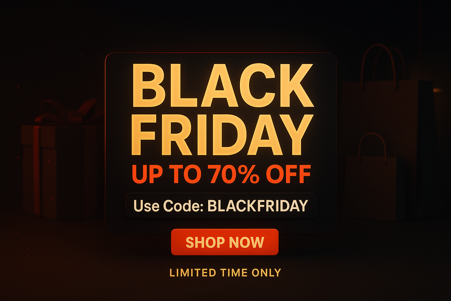 Black Friday Sale Banner